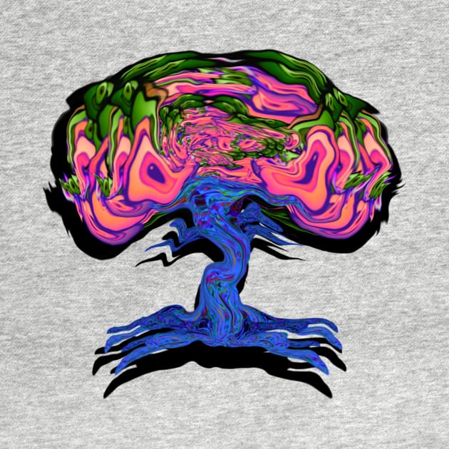 Trippy Tree #5 by Zenferren